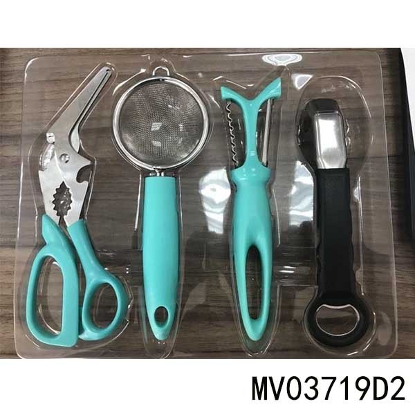 SETS OF 4 KITCHEN SETS IN BROWN BOX