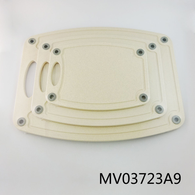 3PCS PLASTIC CUTTING BOARD style 2