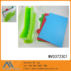 4PCS PLASTIC CUTTING BOARD with Stand in CB