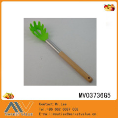 SILICONE KITCHEN TOOLS with WOODEN Handle SPAGHETTICLAW