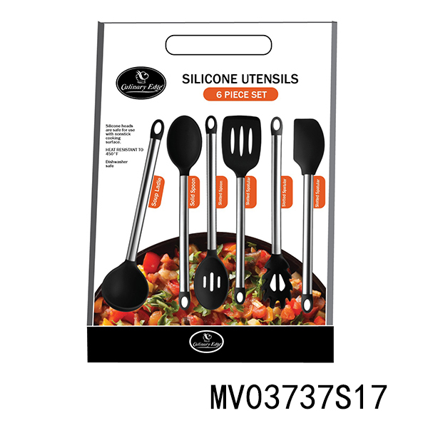 6PCS SILICONE KITCHEN UTENSILS and APPLIANCES