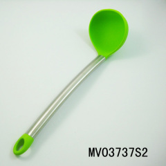 SILICONE KITCHEN TOOLSS OUP LADLE TC GREEN COLOUR