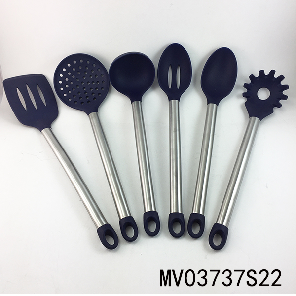 STAINLESS STEEL SILICONE with NYLON KITCHEN TOOLS TC