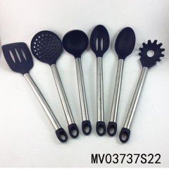 STAINLESS STEEL SILICONE with NYLON KITCHEN TOOLS TC