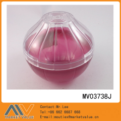 PLASTIC ONION SHAPE STORAGE CONTAINER in CB