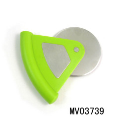 SS PIZZA CUTTER with PLASTIC Handle