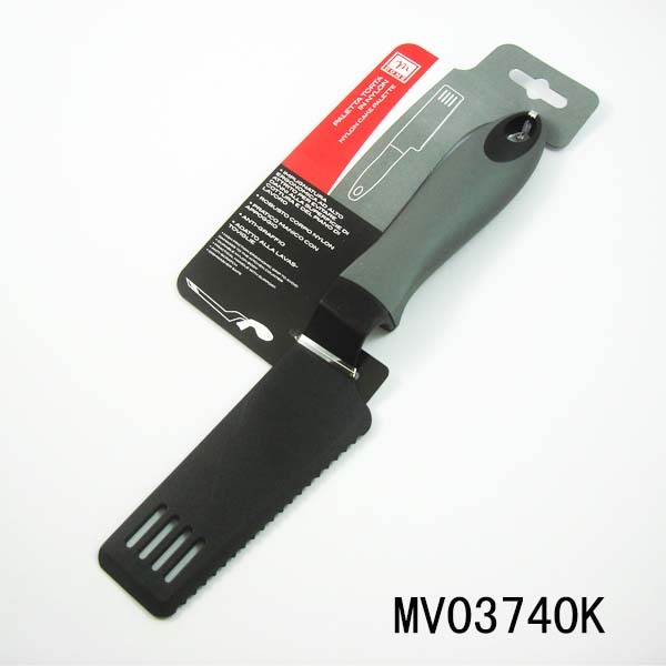 NYLON CHEESE KNIFE KITCHEN TOOLS with RUBBER Handle TC style 2