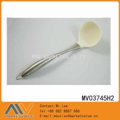 SILICONE SOUP LADLE with SS HOLLOW Handle TC