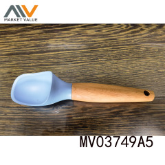 ICE-CREAM SPOON with WOOD Handle TC