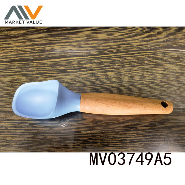 ICE-CREAM SPOON with WOOD Handle TC