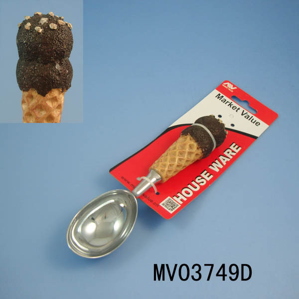 CHEESE SHAPE RESIN Handle ICE-CREAM SPOON TC