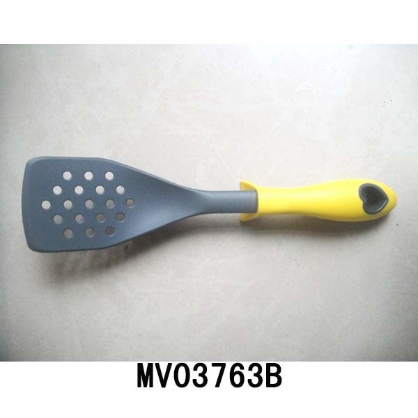NYLON SLOTTED SHOVEL KITCHEN TOOLS with RUBBER Handle PLASTIC