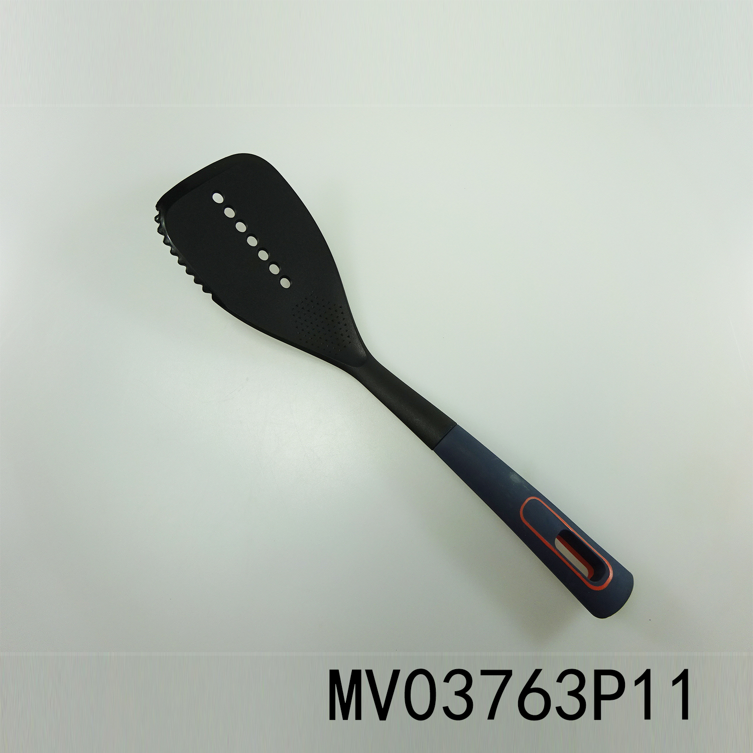 NYLON KITCHEN TOOLSS LOTTED TURNER with GARLIC SCRAPING
