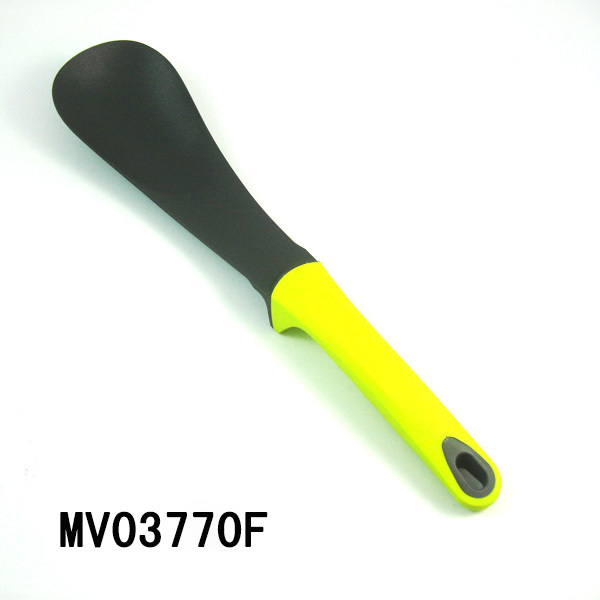 NYLON SOUP KITCHEN TOOLS with RUBBER Handle TC style 3