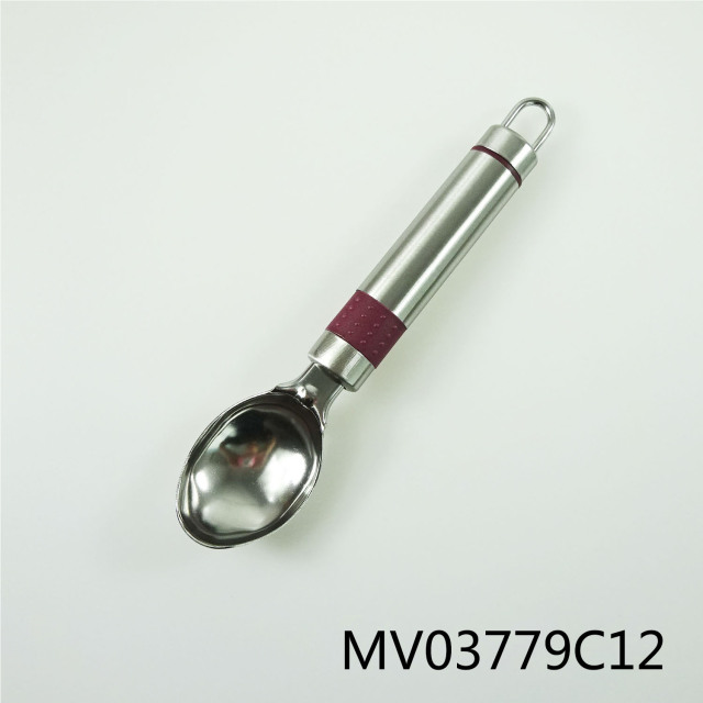 ICE CREAM SPOON with STEEL Handle TC