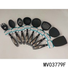 8PCS TPR Handle SS NYLON KITCHEN TOOLS HALF CARD TC