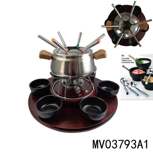 22PCS CHEESE FONDUE SET in CB