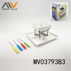 8 PIECES CHOCOLATE FONDUE SET CB