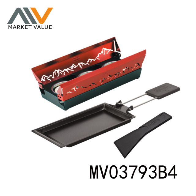 6PCS HEAT CHEESE SET Raclette Set Style 3