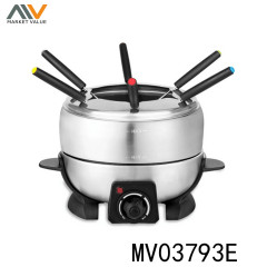Electric Fondue Pot with 6pcs Fork CB