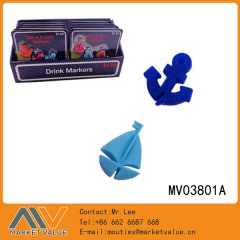 SETS OF 2PCS SILICON DRINK MARKER
