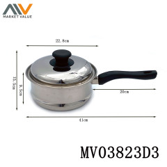 Long Handle SS Saucepan CB