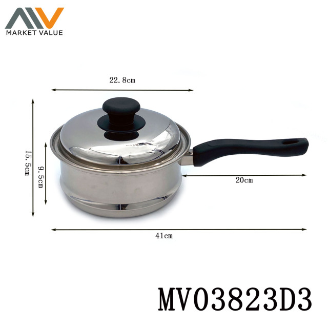 Long Handle SS Saucepan CB