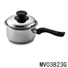 1.5QT SS SAUCEPAN with LID WHITE BOX