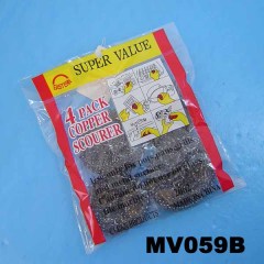 4PCS SS COPPER SCOURRERS
