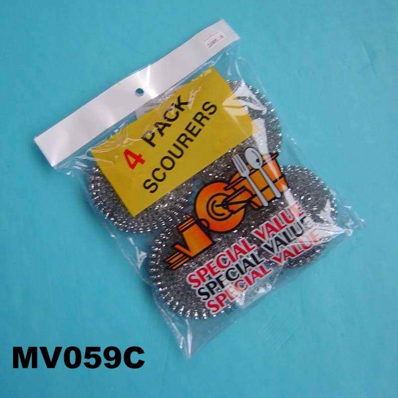 4PCS SS COPPER SCOURERS