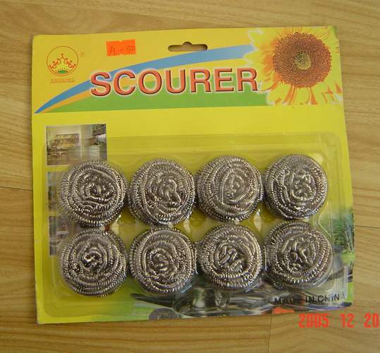 8pcs SS SCOURER PAD