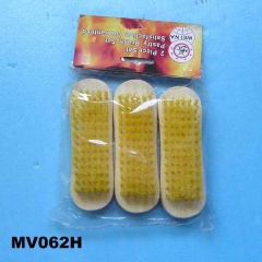 3PCS CLOTH CLEANING BRUSH in PVC BAG with HEADCARD