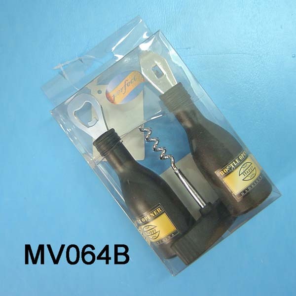 3PC BOTTLE OPENER SET IN ACETATE BOX