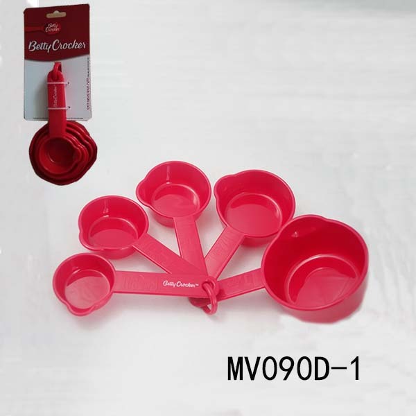 SETS OF 5PCS PLASTIC MEASURING SPOON TC