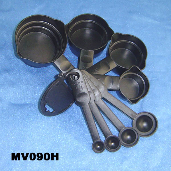 8PCS PLASTIC MEASURING SPOON TAG