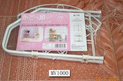 2 TIER VINYL COATED STORAGE RACK
