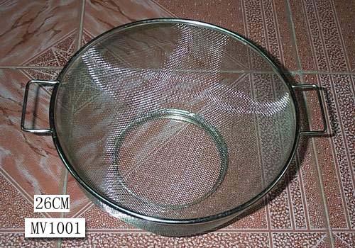 26CM CHROME PLATE FRUIT BASKET