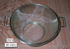 26CM CHROME PLATE FRUIT BASKET