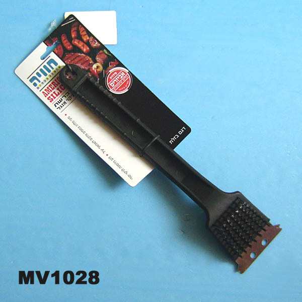 12in BBQ BRUSH STEEL TAIL TC