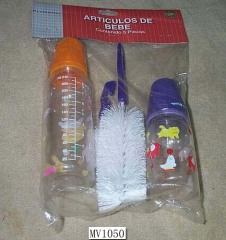 MILK BRUSH with MILK BOTTLE