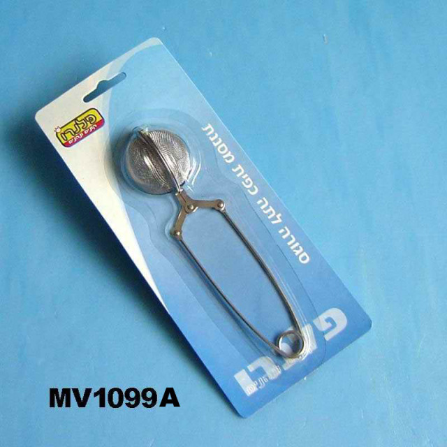 4.5CM TEA STRAINER HANG TAG and POLYBAG