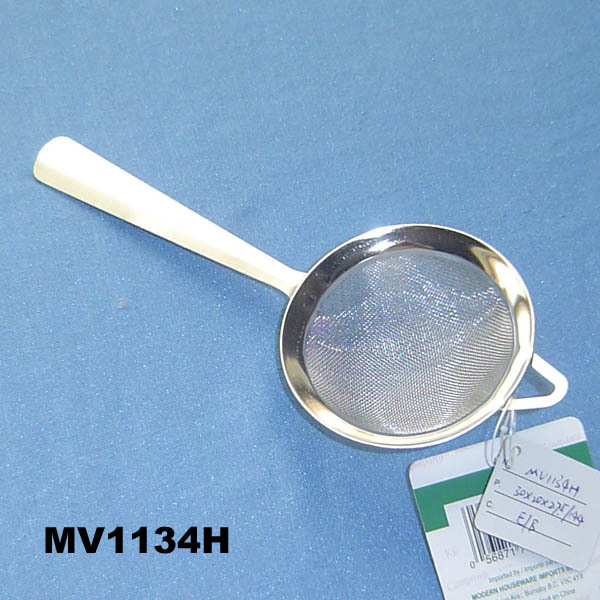 3" DIA S.S. Tea Strainer with Handle