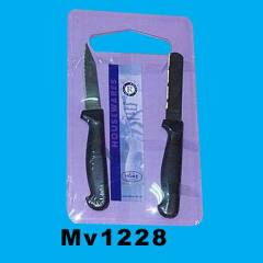 2PCS KNIFE with CUTTING BOARD SHRINK