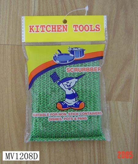 SCOURER in PVC BAG
