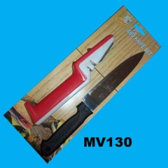 SHARPENER and 6in KNIFE
