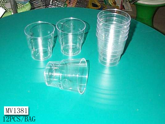 12PCS PLASTIC CUP