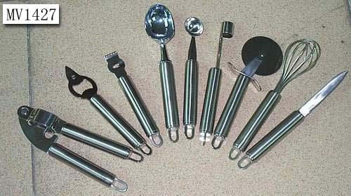9PCS KITCHEN TOOLS with CANNULATION Handle