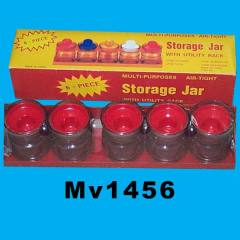 5PCS STORAGE JAR in CB