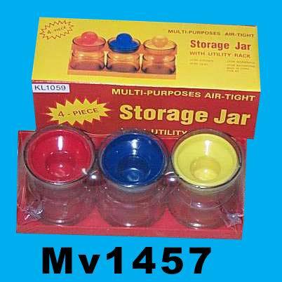 3PCS STORAGE JAR in CB
