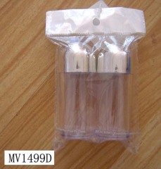 2PCS PLASTIC SALT and PEPPER style 2